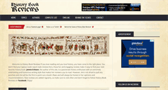 Desktop Screenshot of historybookreviews.com